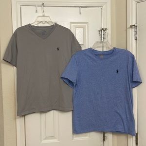 2 Polo Ralph Lauren men’s tees. Sz Medium